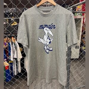 Moncler moncler mascot Gray Graphic T-Shirt for Men